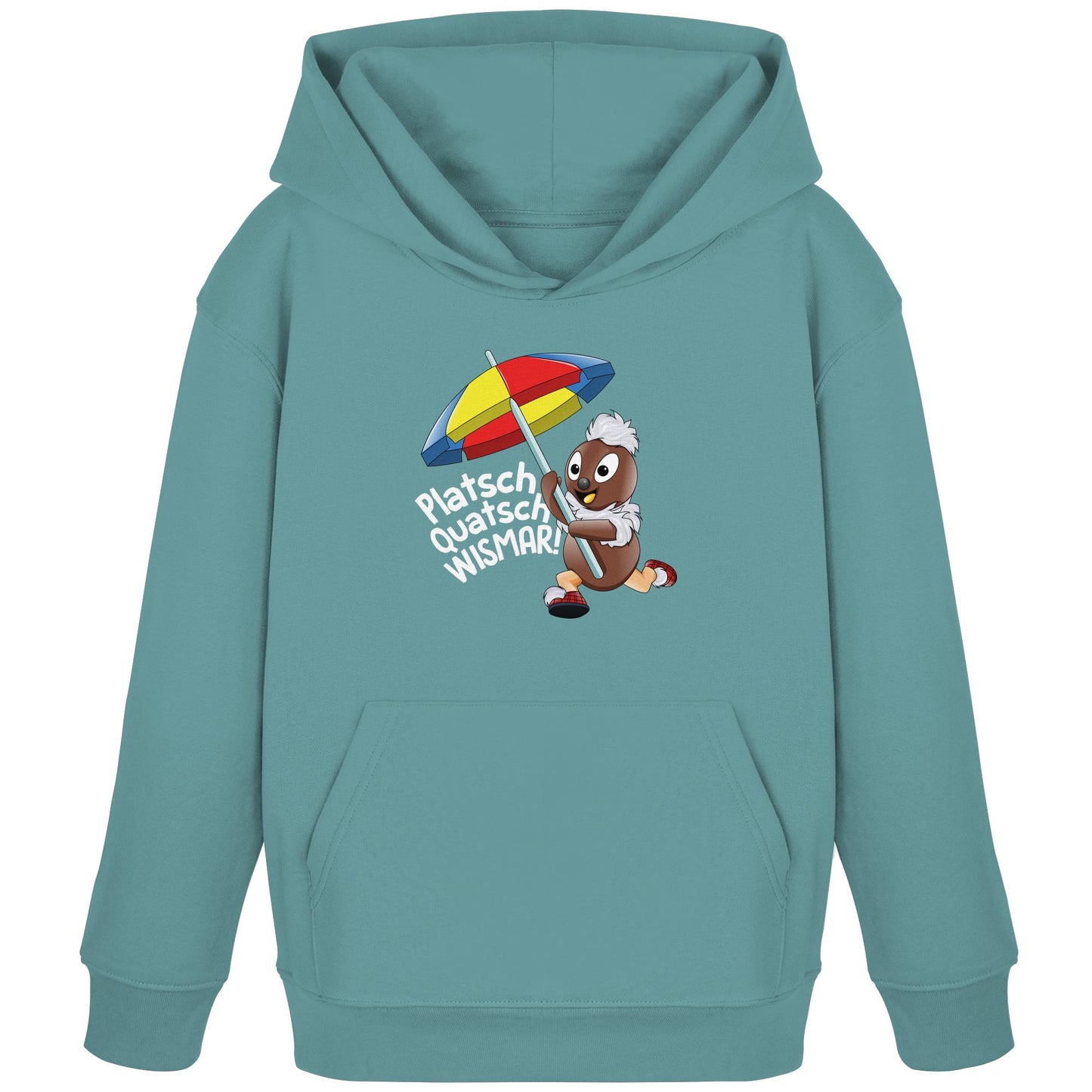 Pitti Stadt Nicki (Kinder Kapuze / Hoodie) • PLATSCH QUATSCH WISMAR