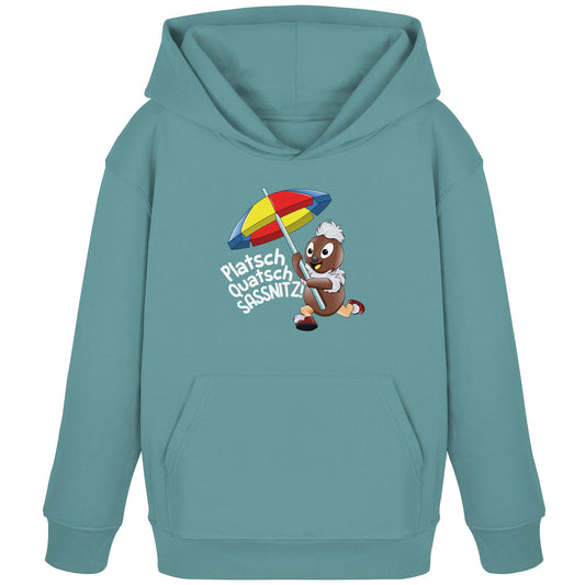 Pitti Stadt Nicki (Kinder Kapuze / Hoodie) • PLATSCH QUATSCH SASSNITZ