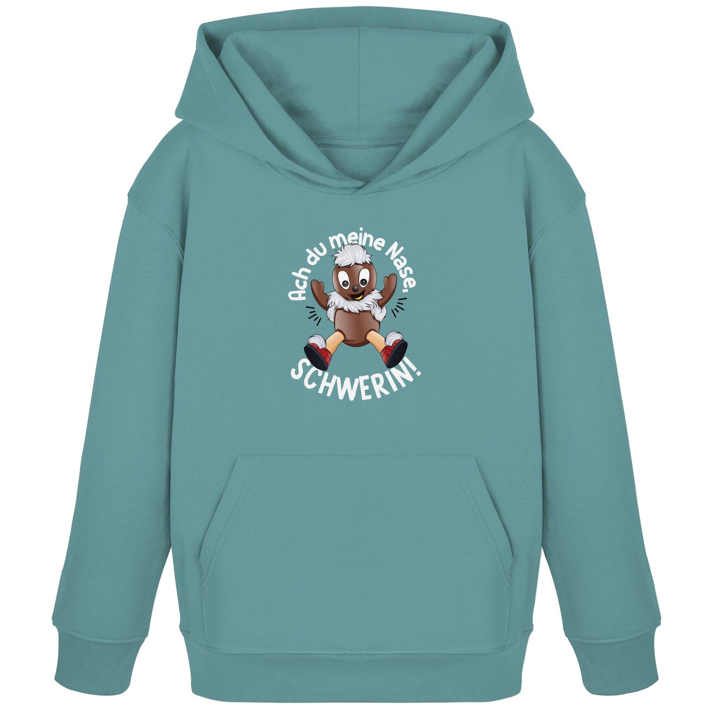 Pitti Stadt Nicki (Kinder Kapuze / Hoodie) • ACH DU MEINE NASE SCHWERIN!