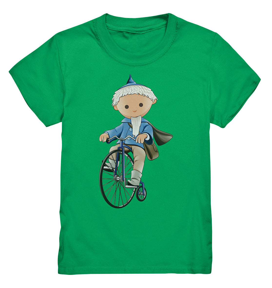 KINDER PREMIUM SHIRT • UNSER SANDMÄNNCHEN - AUF DEM HOCHRAD - BLAU (PU-97, 1969)