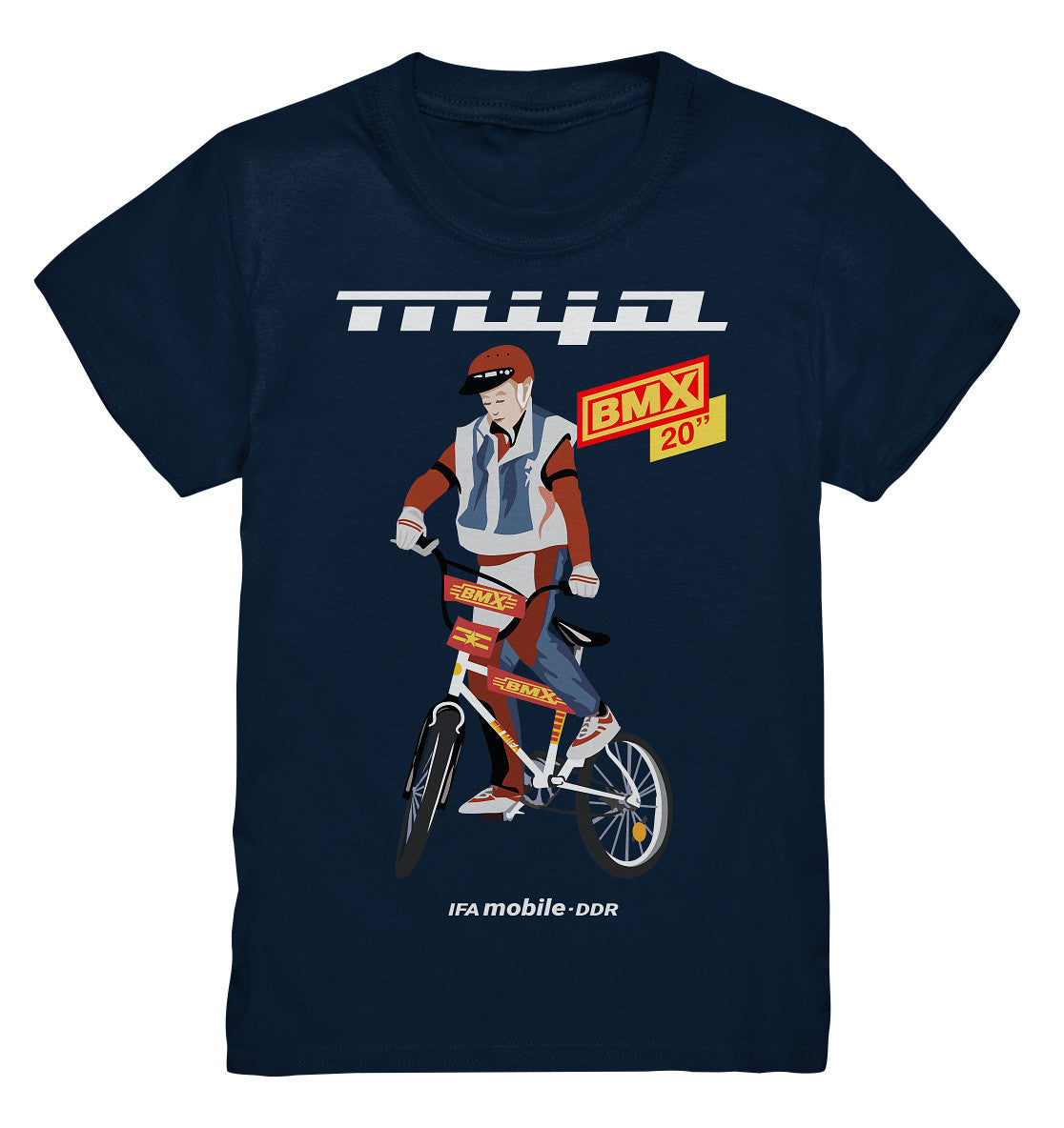 KINDER PREMIUM SHIRT • MIFA BMX - ORIGINAL WERBUNG
