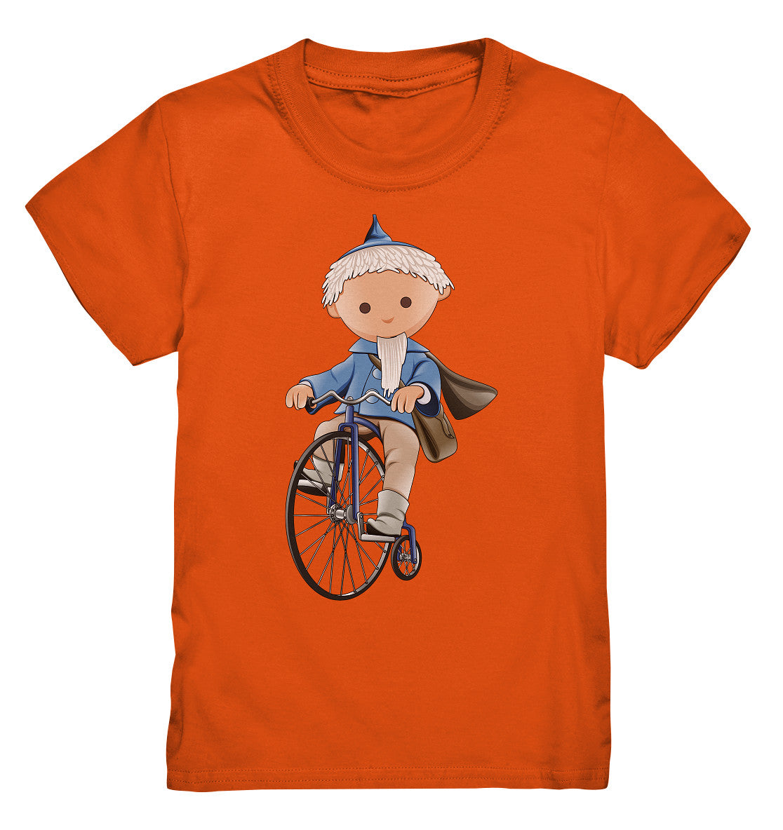 KINDER PREMIUM SHIRT • UNSER SANDMÄNNCHEN - AUF DEM HOCHRAD - BLAU (PU-97, 1969)