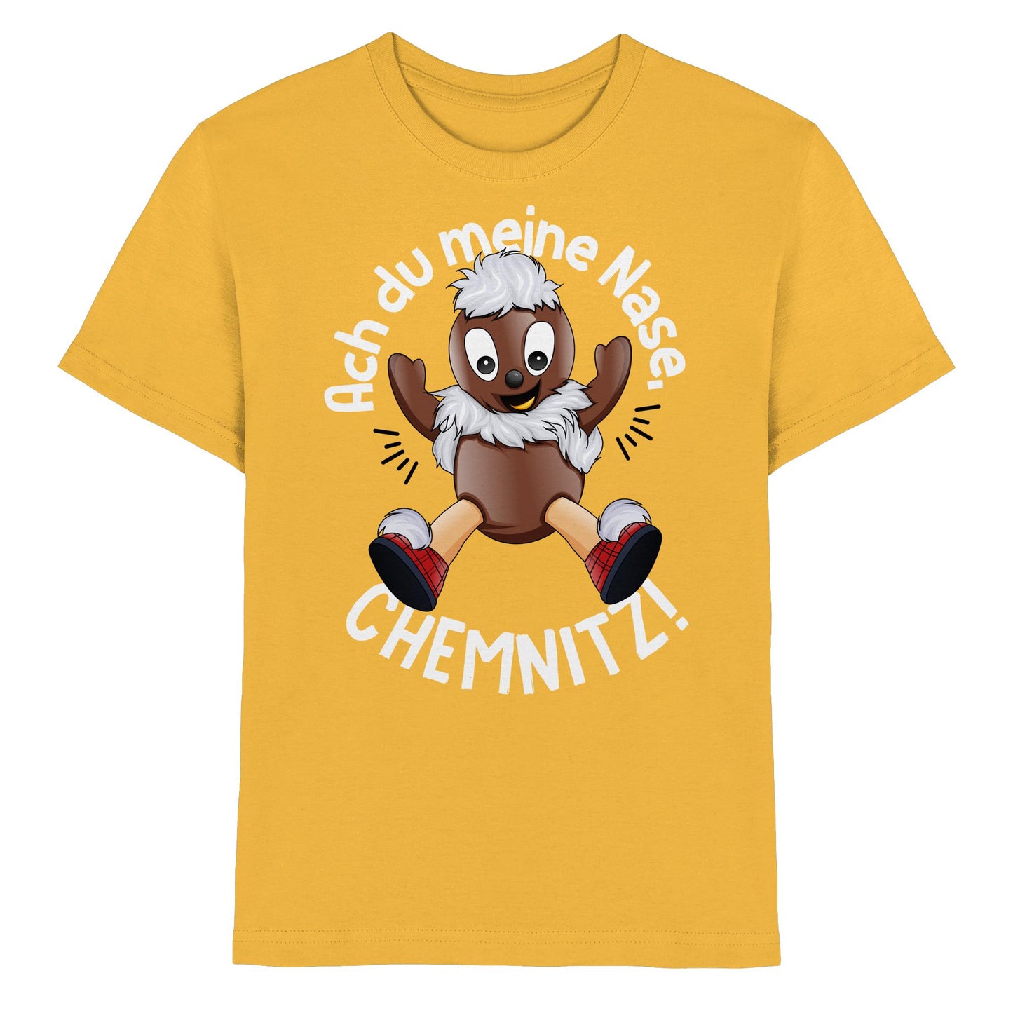 Pitti Stadt Nicki (Kinder Premium Shirt) • ACH DU MEINE NASE CHEMNITZ!
