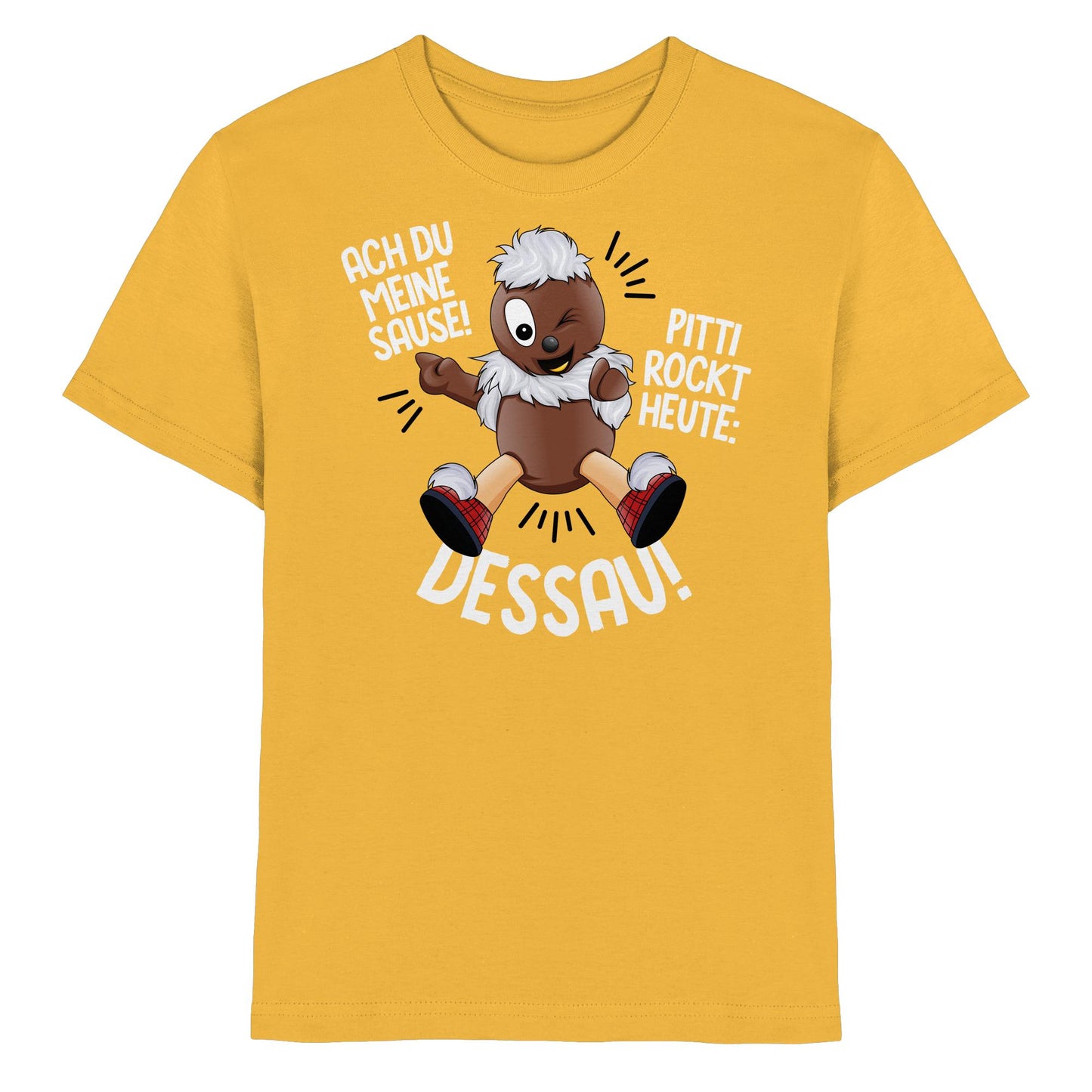 Pitti Stadt Nicki (Kinder Premium Shirt) • PITTI ROCKT HEUTE DESSAU!