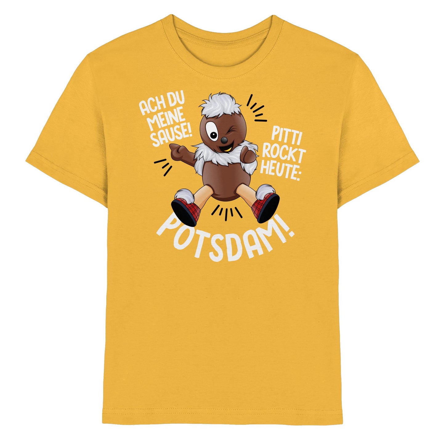 Pitti Stadt Nicki (Kinder Premium Shirt) • PITTI ROCKT HEUTE POTSDAM!