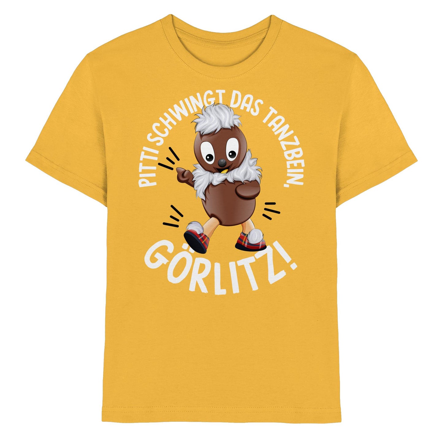 Pitti Stadt Nicki (Kinder Premium Shirt) • PITTI SCHWINGT DAS TANZBEIN, GÖRLITZ!