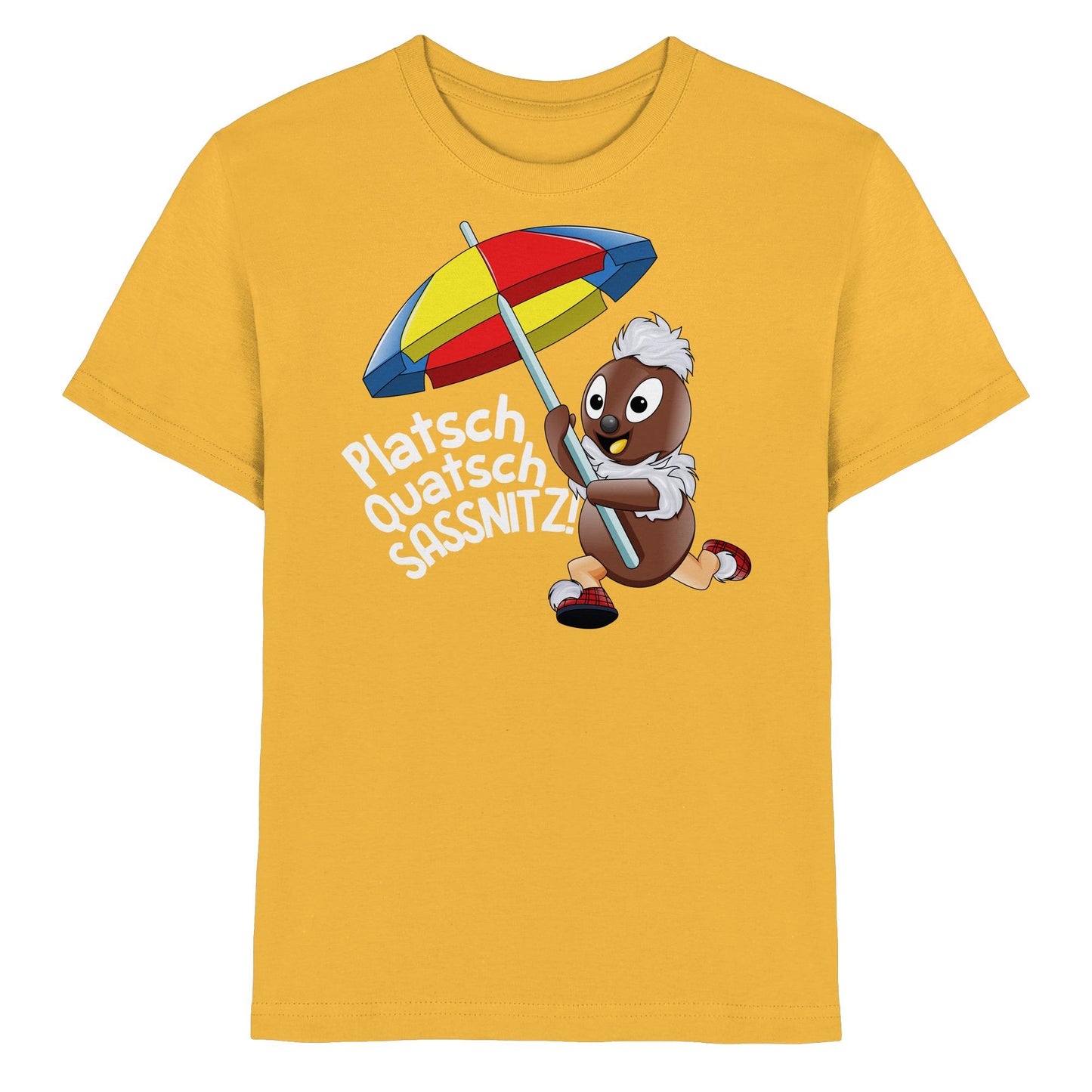 Pitti Stadt Nicki (Kinder Premium Shirt) • PLATSCH QUATSCH SASSNITZ