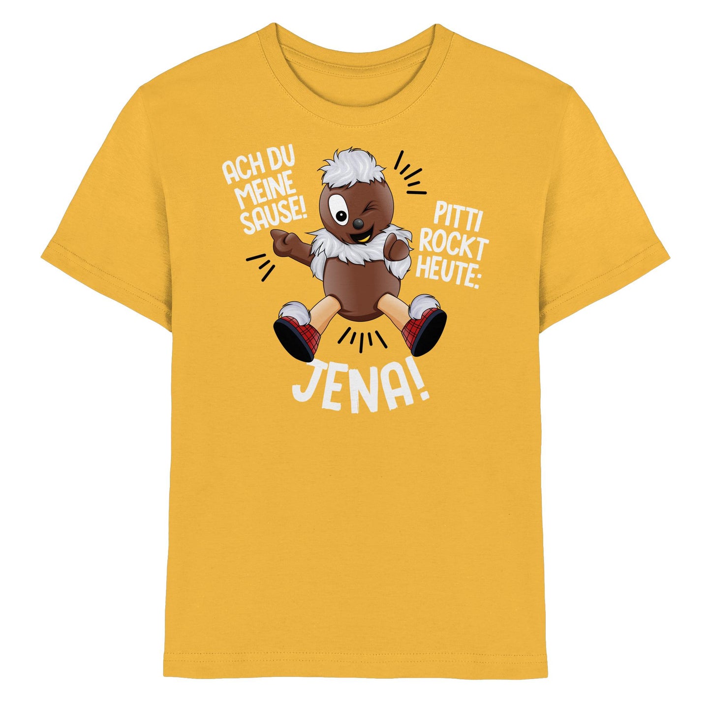Pitti Stadt Nicki (Kinder Premium Shirt) • PITTI ROCKT HEUTE JENA!