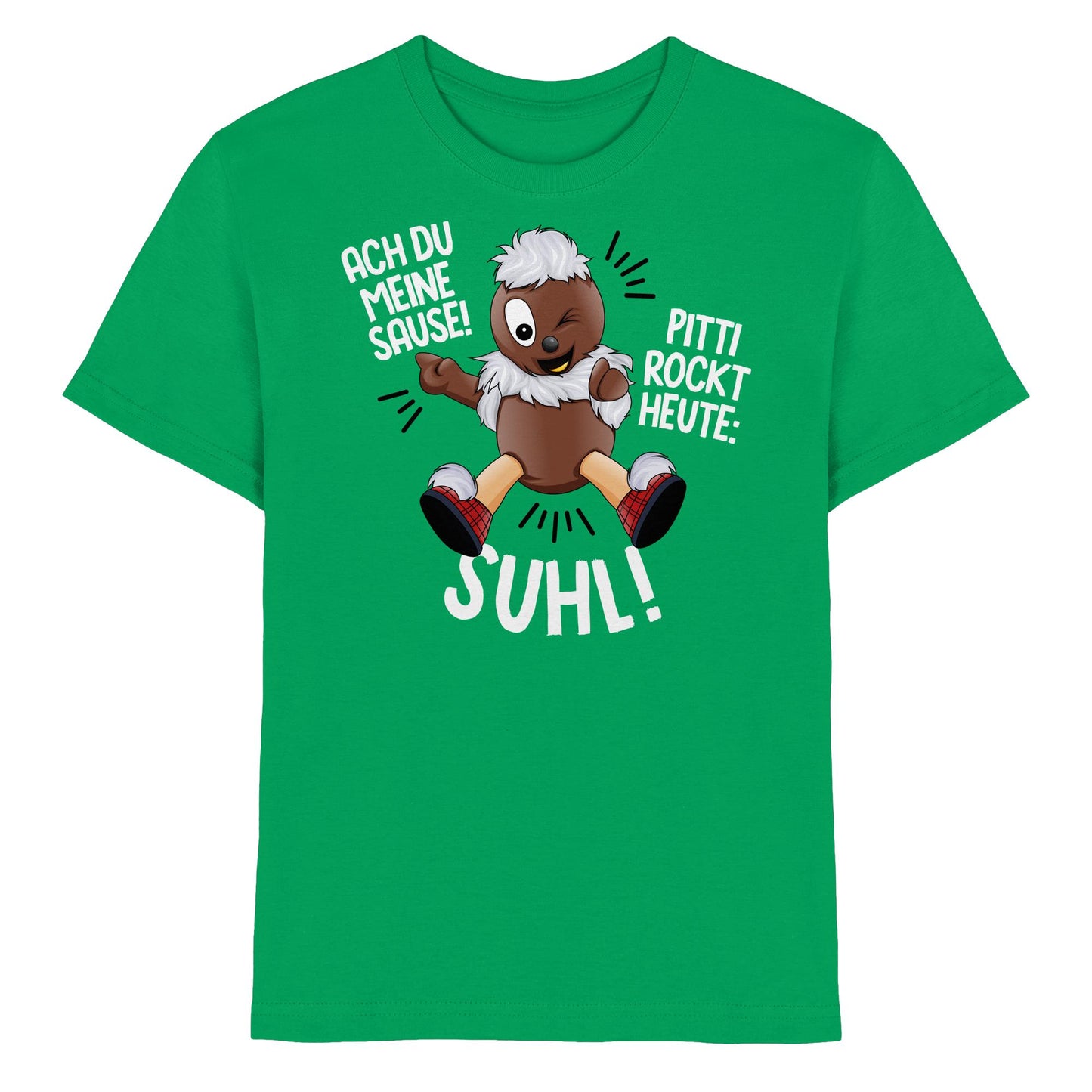 Pitti Stadt Nicki (Kinder Premium Shirt) • PITTI ROCKT HEUTE SUHL!