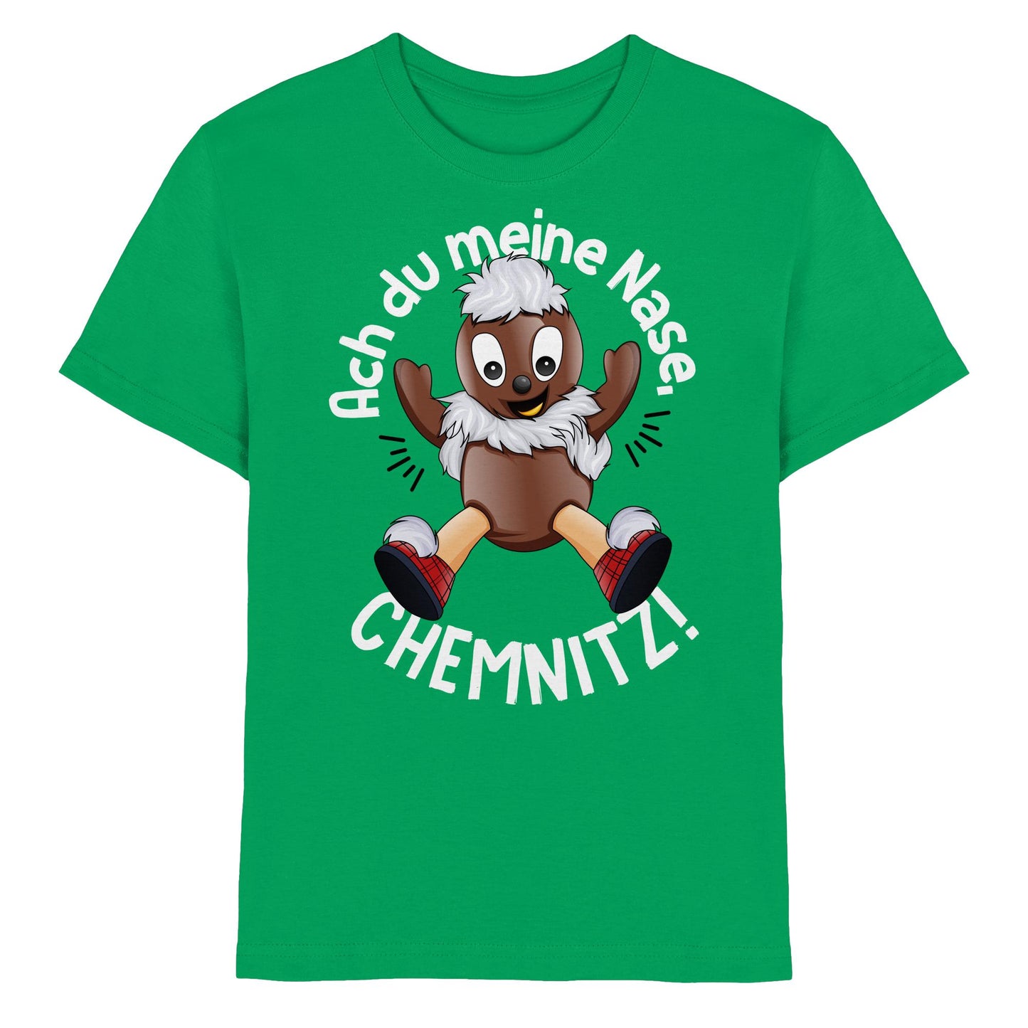 Pitti Stadt Nicki (Kinder Premium Shirt) • ACH DU MEINE NASE CHEMNITZ!