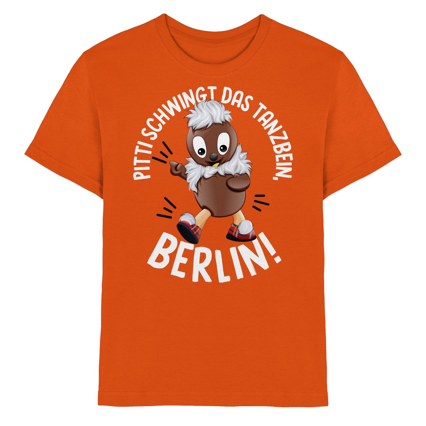 Pitti Stadt Nicki (Kinder Premium Shirt) • PITTI SCHWINGT DAS TANZBEIN, BERLIN!