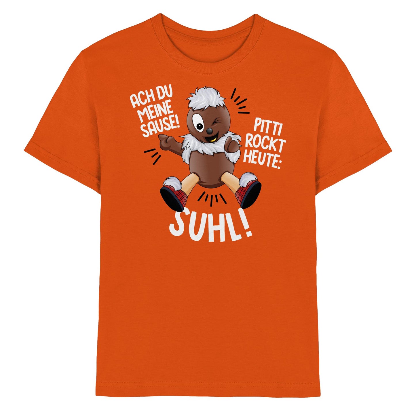 Pitti Stadt Nicki (Kinder Premium Shirt) • PITTI ROCKT HEUTE SUHL!
