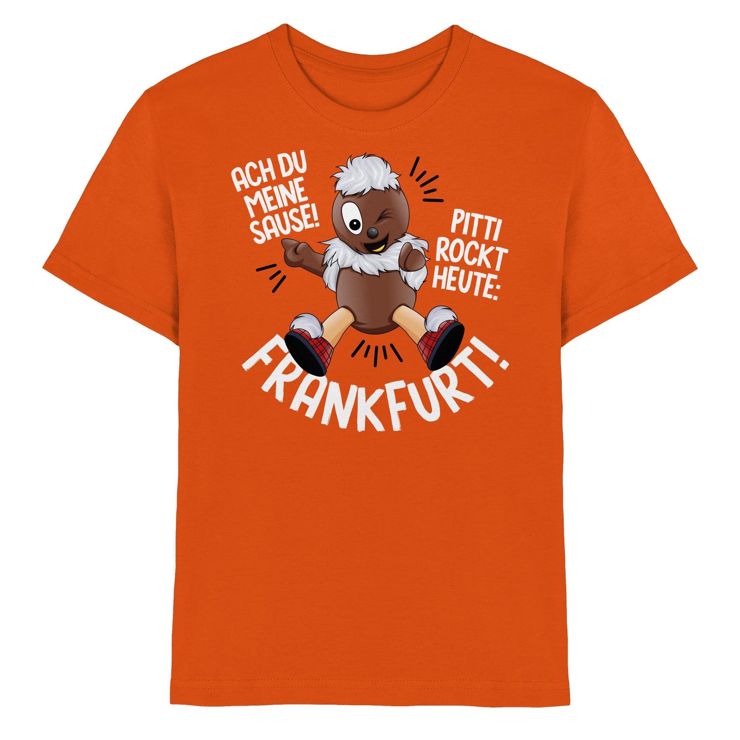 Pitti Stadt Nicki (Kinder Premium Shirt) • PITTI ROCKT HEUTE FRANKFURT!