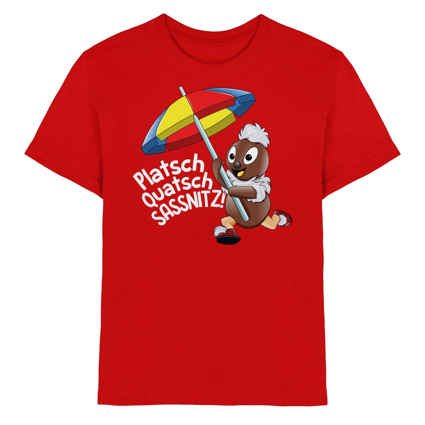 Pitti Stadt Nicki (Kinder Premium Shirt) • PLATSCH QUATSCH SASSNITZ