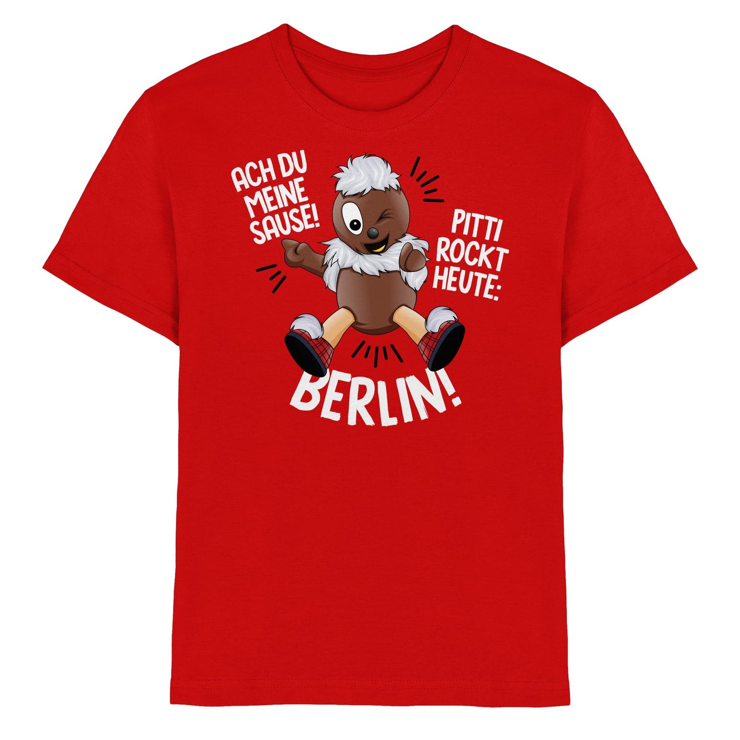 Pitti Stadt Nicki (Kinder Premium Shirt) • PITTI ROCKT HEUTE BERLIN!