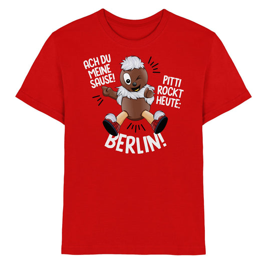 Pitti Stadt Nicki (Kinder Premium Shirt) • PITTI ROCKT HEUTE BERLIN!