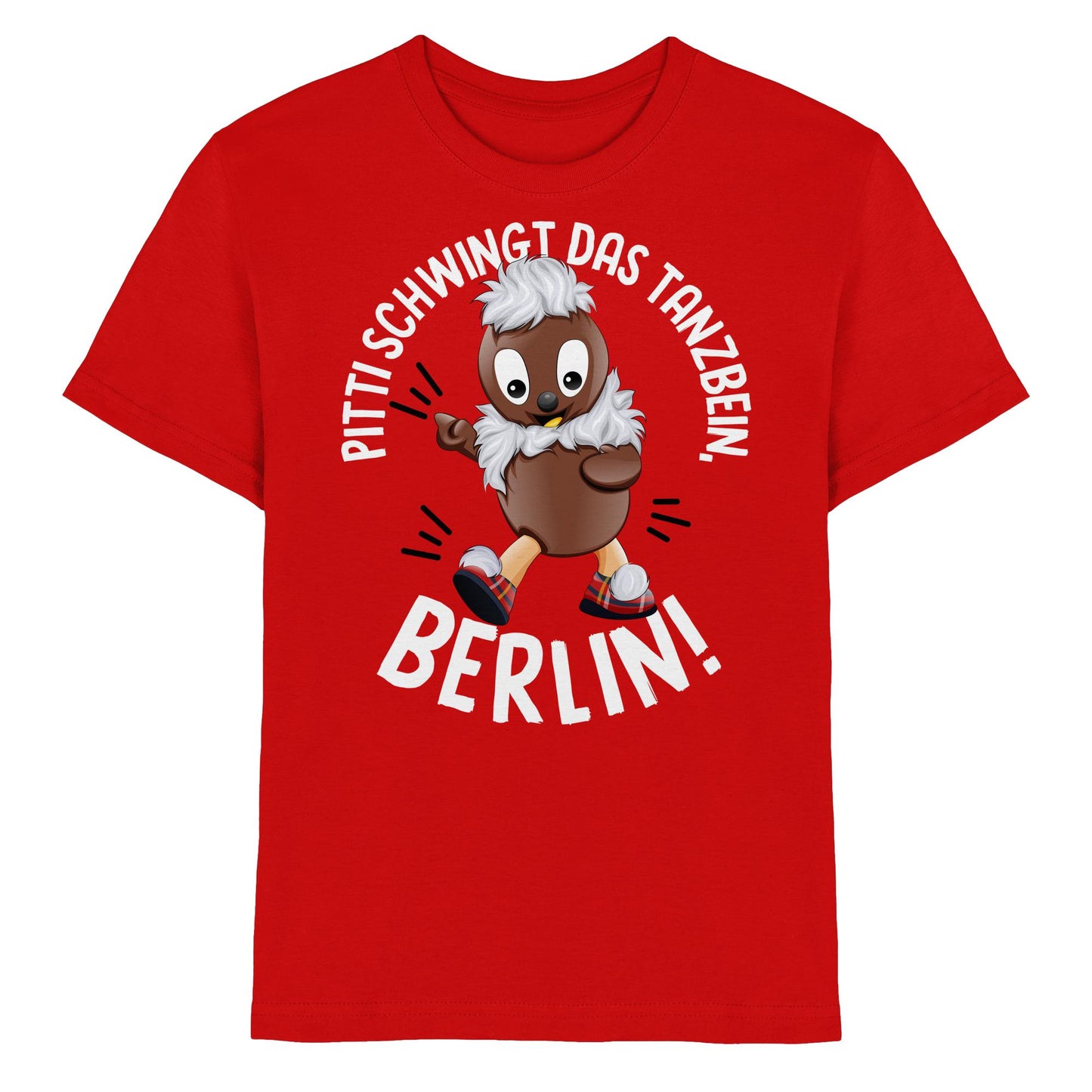 Pitti Stadt Nicki (Kinder Premium Shirt) • PITTI SCHWINGT DAS TANZBEIN, BERLIN!
