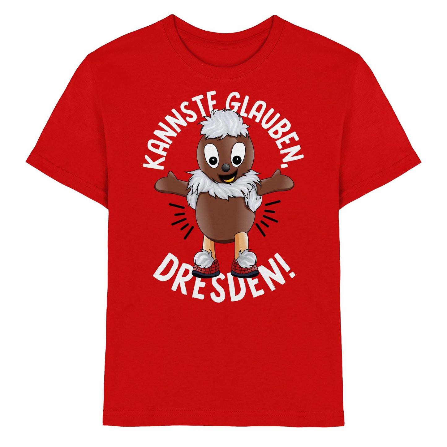 Pitti Stadt Nicki (Kinder Premium Shirt) • KANNSTE GLAUBEN, DRESDEN!