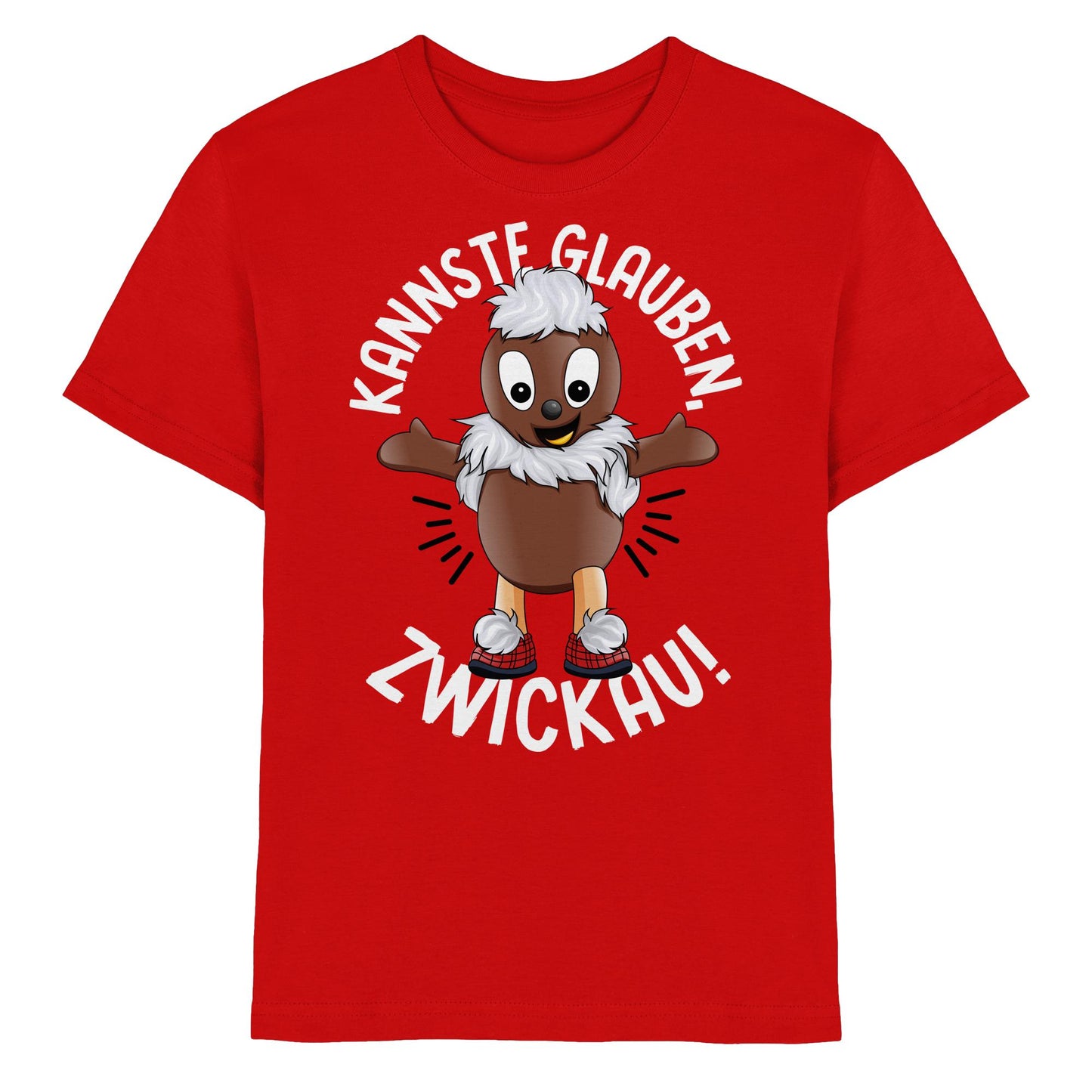 Pitti Stadt Nicki (Kinder Premium Shirt) • KANNSTE GLAUBEN, ZWICKAU!