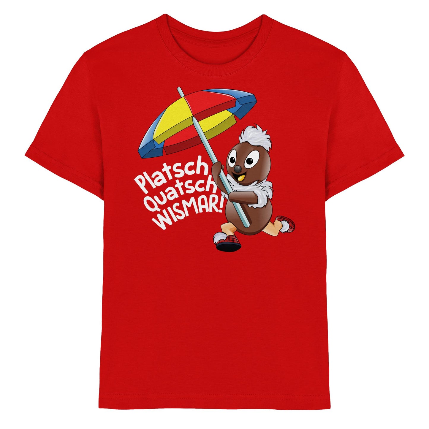 Pitti Stadt Nicki (Kinder Premium Shirt) • PLATSCH QUATSCH WISMAR