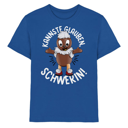 Pitti Stadt Nicki (Kinder Premium Shirt) • KANNSTE GLAUBEN, SCHWERIN!