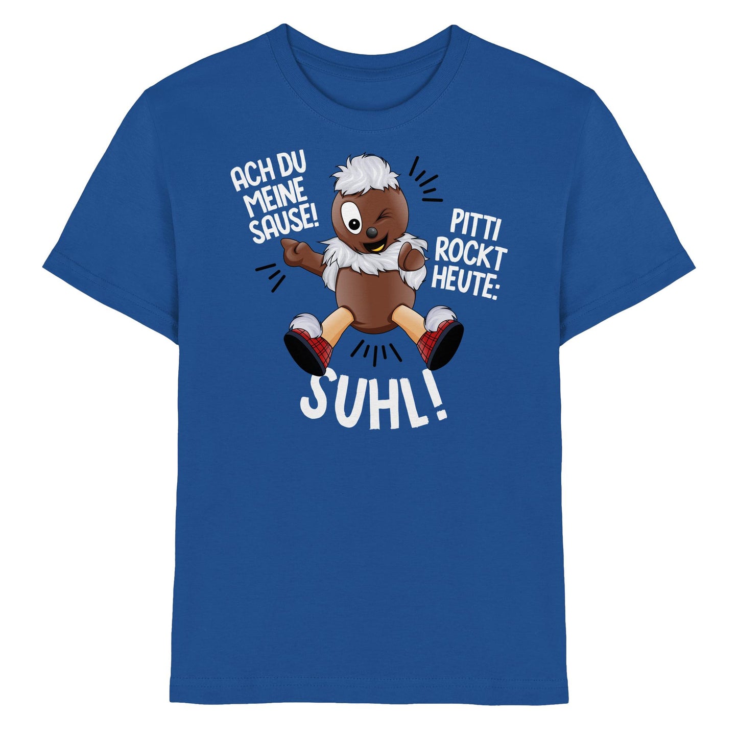 Pitti Stadt Nicki (Kinder Premium Shirt) • PITTI ROCKT HEUTE SUHL!