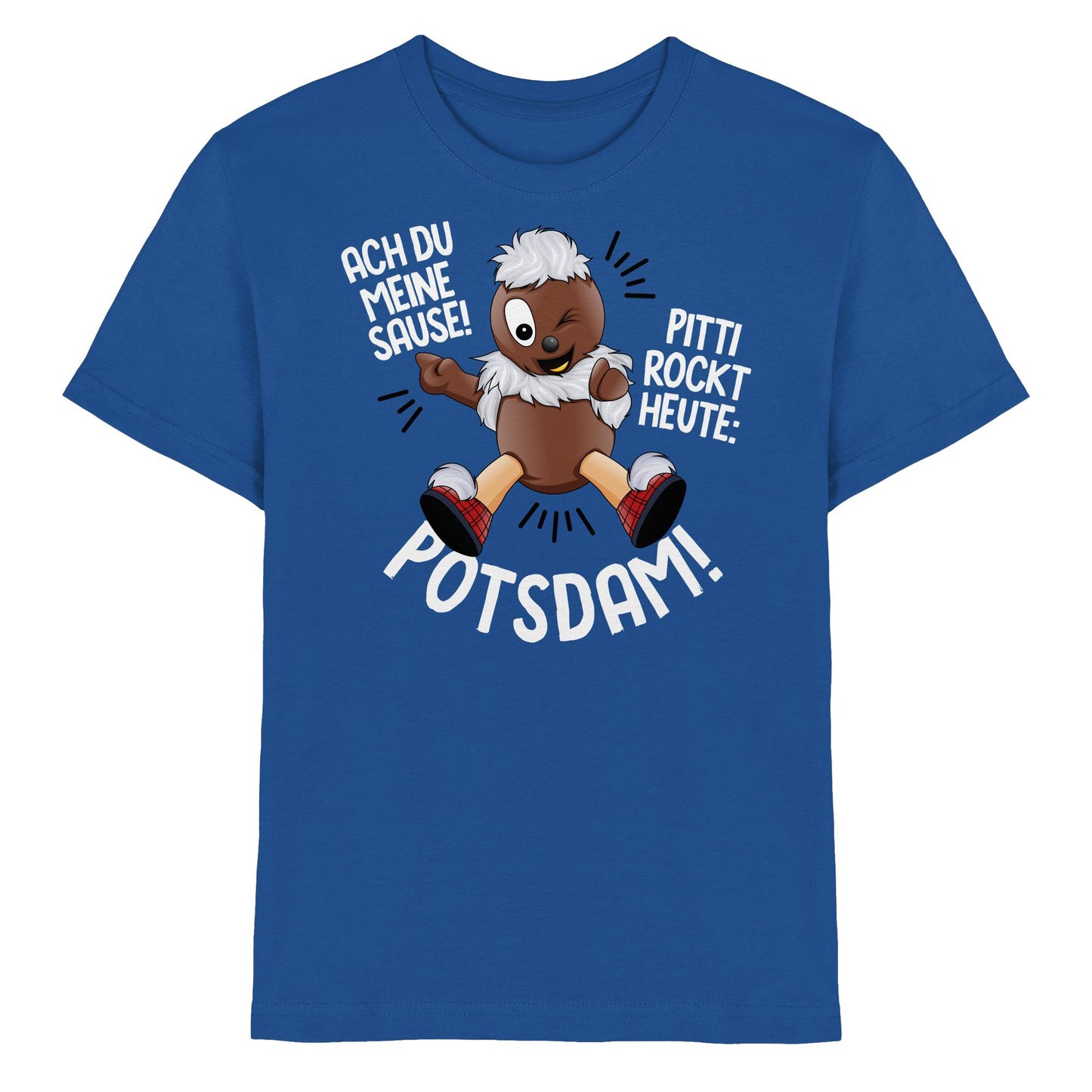 Pitti Stadt Nicki (Kinder Premium Shirt) • PITTI ROCKT HEUTE POTSDAM!