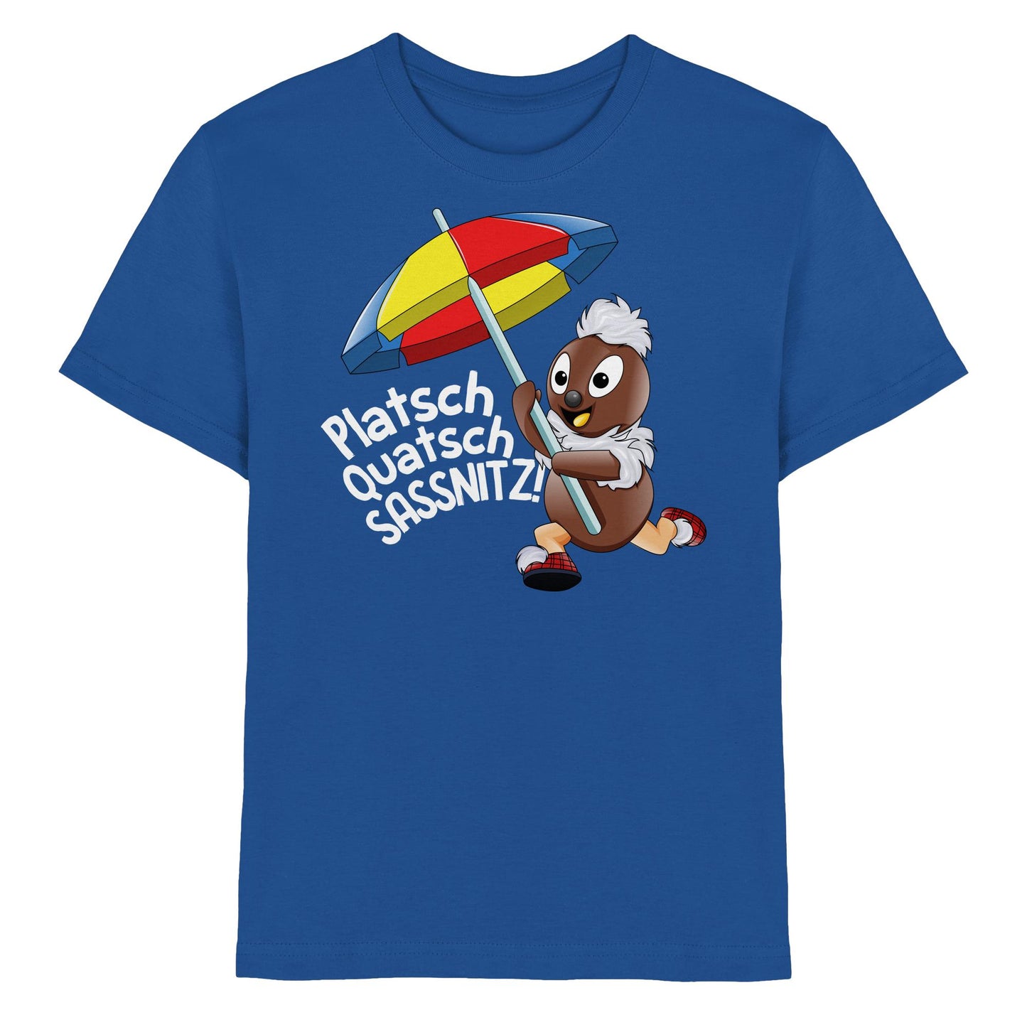 Pitti Stadt Nicki (Kinder Premium Shirt) • PLATSCH QUATSCH SASSNITZ