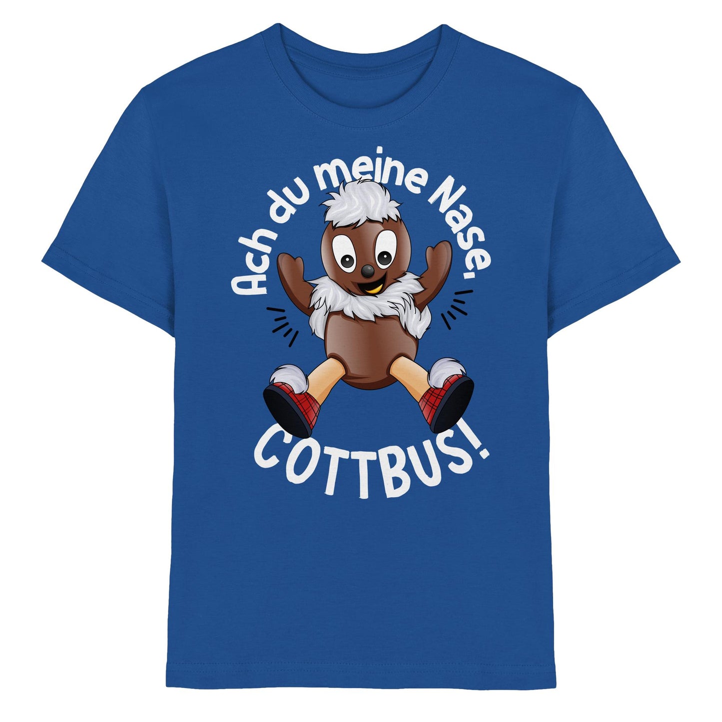 Pitti Stadt Nicki (Kinder Premium Shirt) • ACH DU MEINE NASE COTTBUS!