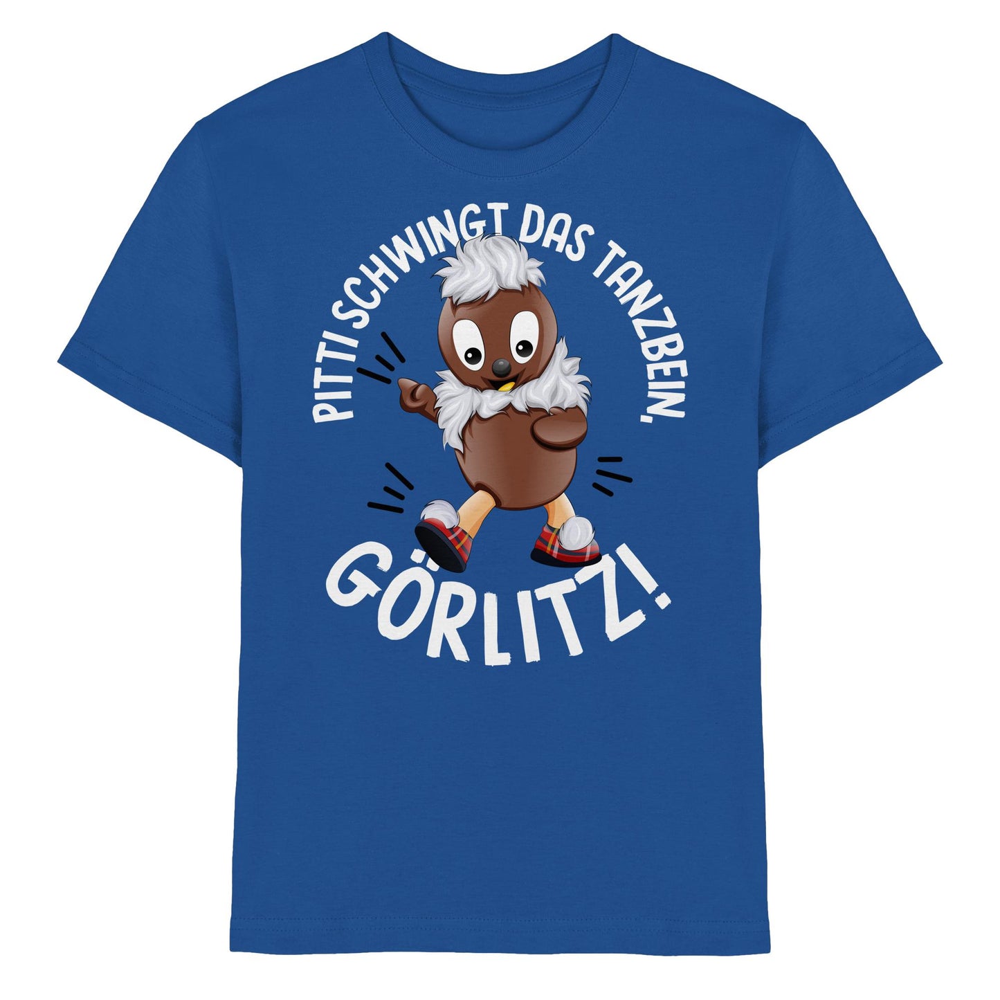 Pitti Stadt Nicki (Kinder Premium Shirt) • PITTI SCHWINGT DAS TANZBEIN, GÖRLITZ!
