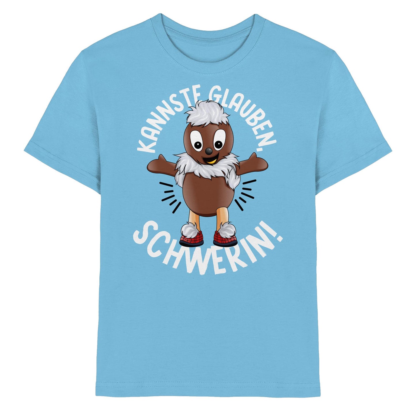 Pitti Stadt Nicki (Kinder Premium Shirt) • KANNSTE GLAUBEN, SCHWERIN!