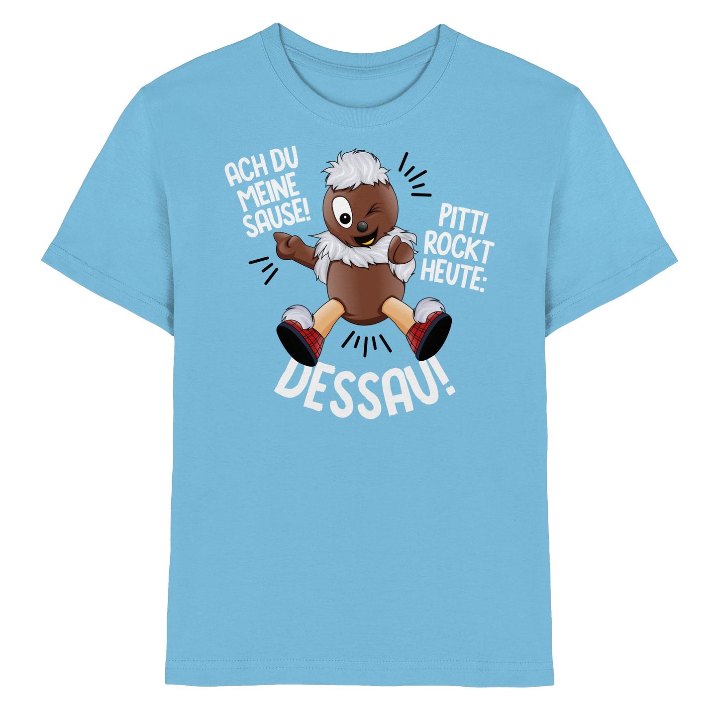 Pitti Stadt Nicki (Kinder Premium Shirt) • PITTI ROCKT HEUTE DESSAU!