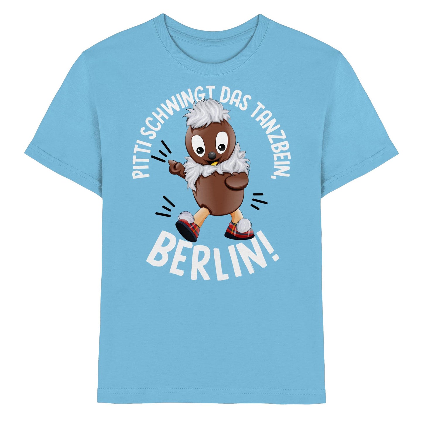 Pitti Stadt Nicki (Kinder Premium Shirt) • PITTI SCHWINGT DAS TANZBEIN, BERLIN!