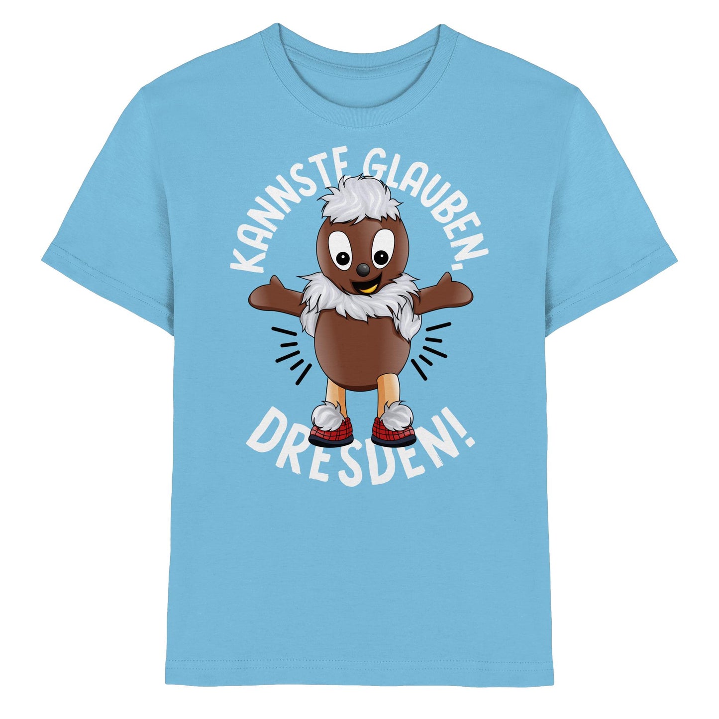 Pitti Stadt Nicki (Kinder Premium Shirt) • KANNSTE GLAUBEN, DRESDEN!