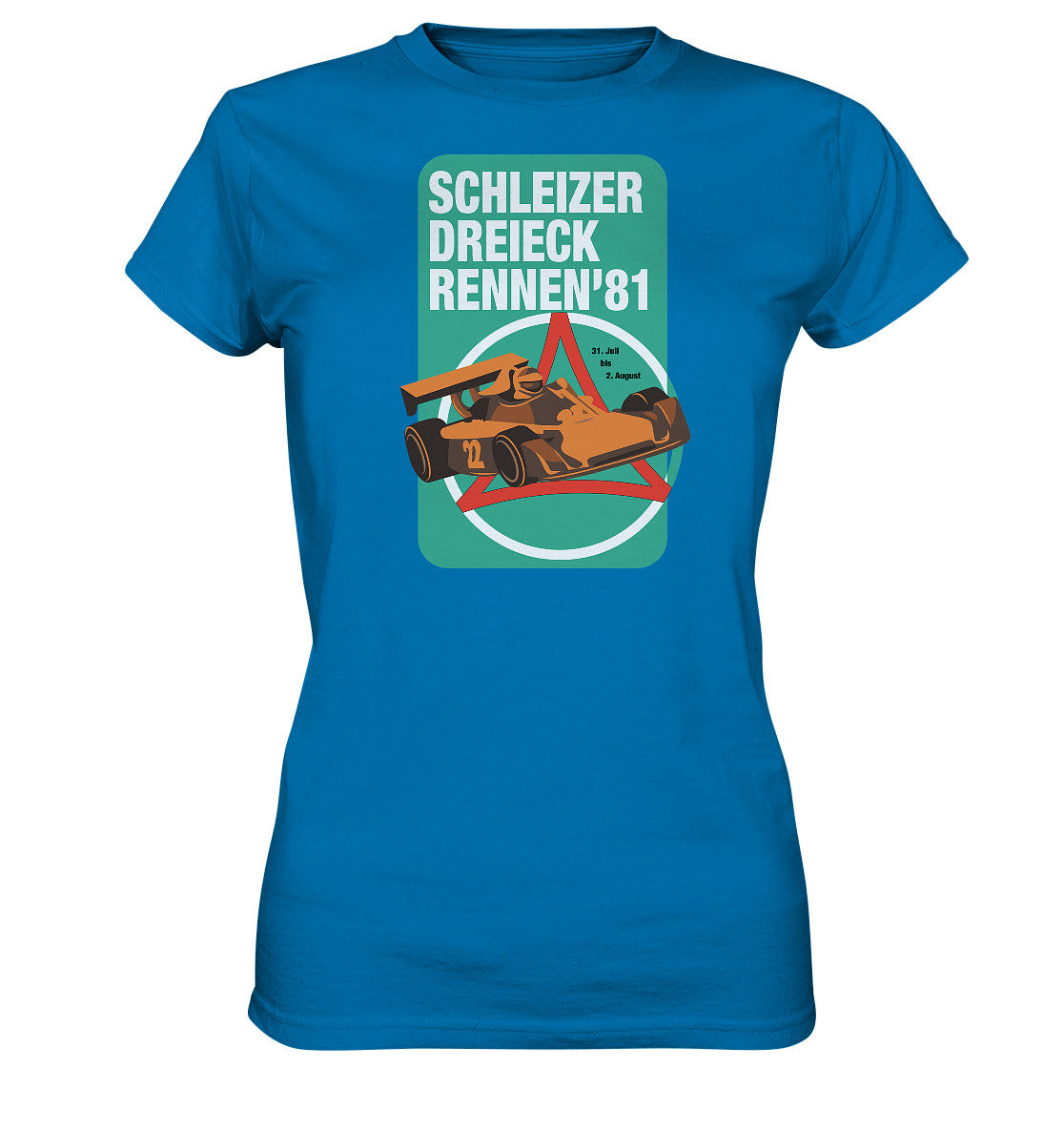 DDR Ostalgie Shirt Mädels • SCHLEIZER DREIECK-RENNEN 1981