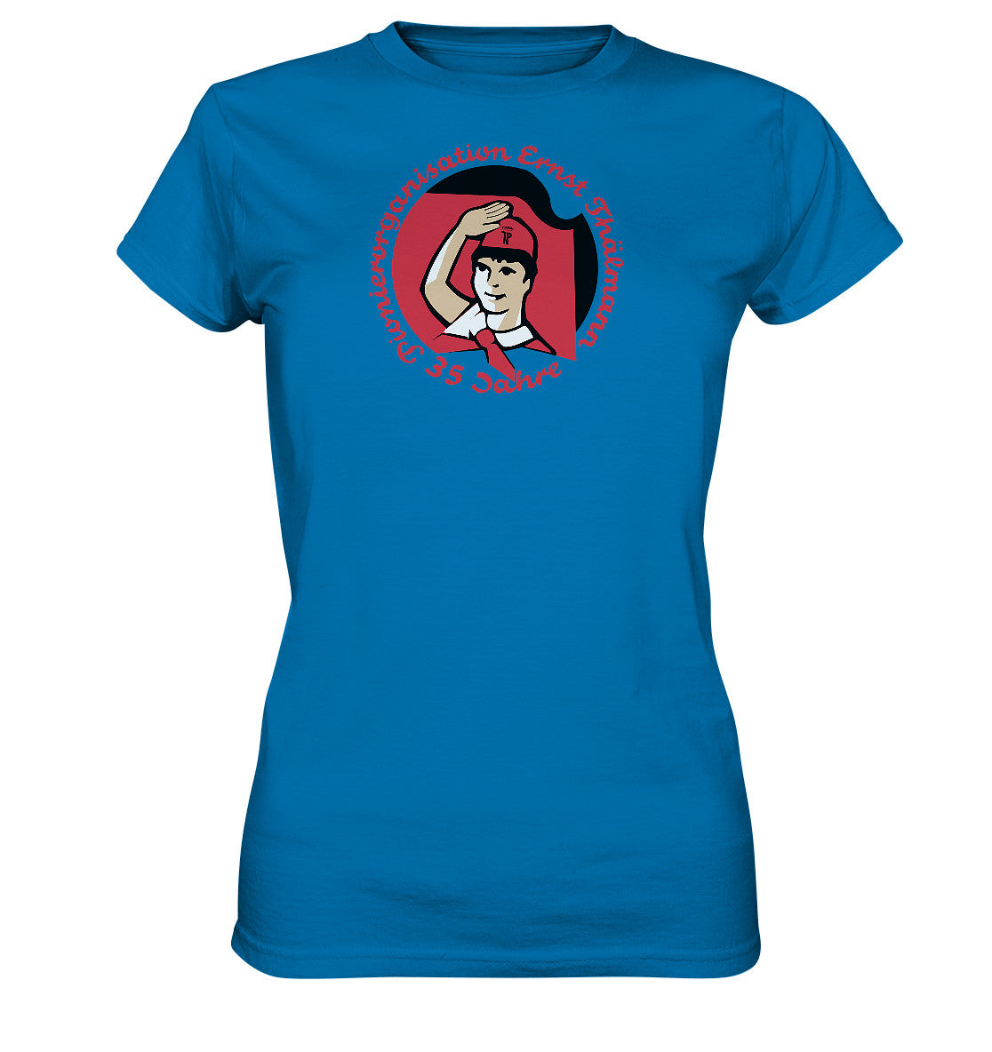 DDR Ostalgie Shirt Mädels • 35 JAHRE PIONIERORGANISATION ERNST THÄLMANN