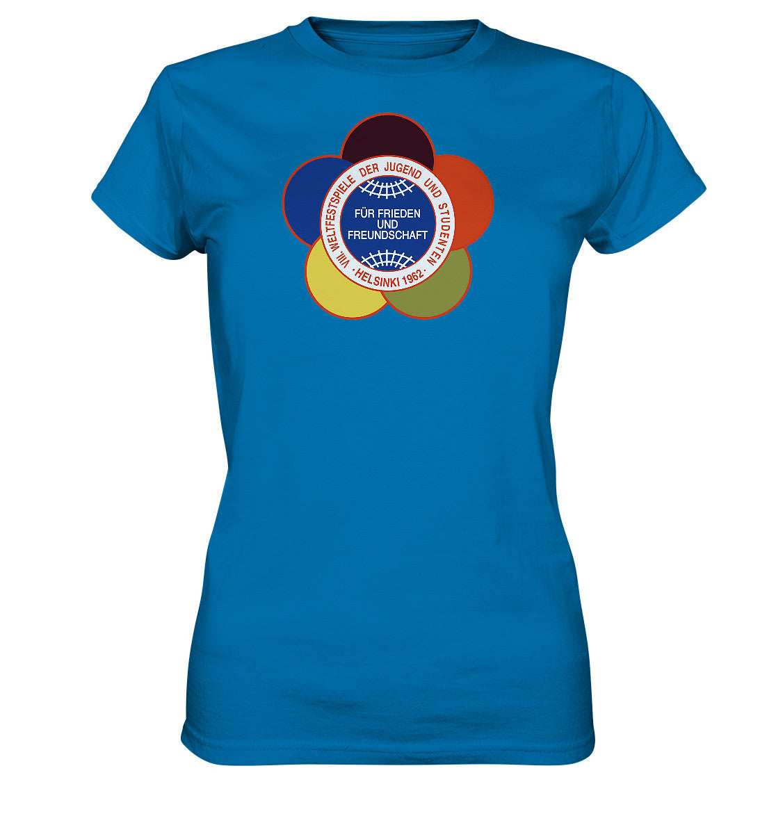 DDR Ostalgie Shirt Mädels • WELTFESTSPIELE DER JUGEND - HELSINKI 1962