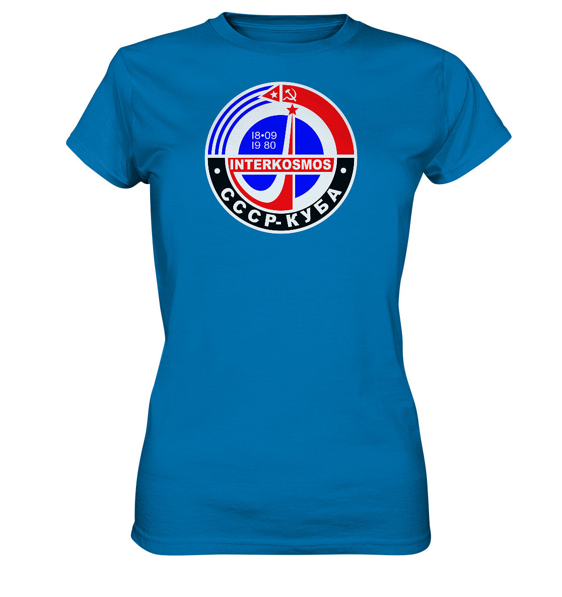 DDR Ostalgie Shirt Mädels • INTERKOSMOS - CCCP & KUBA