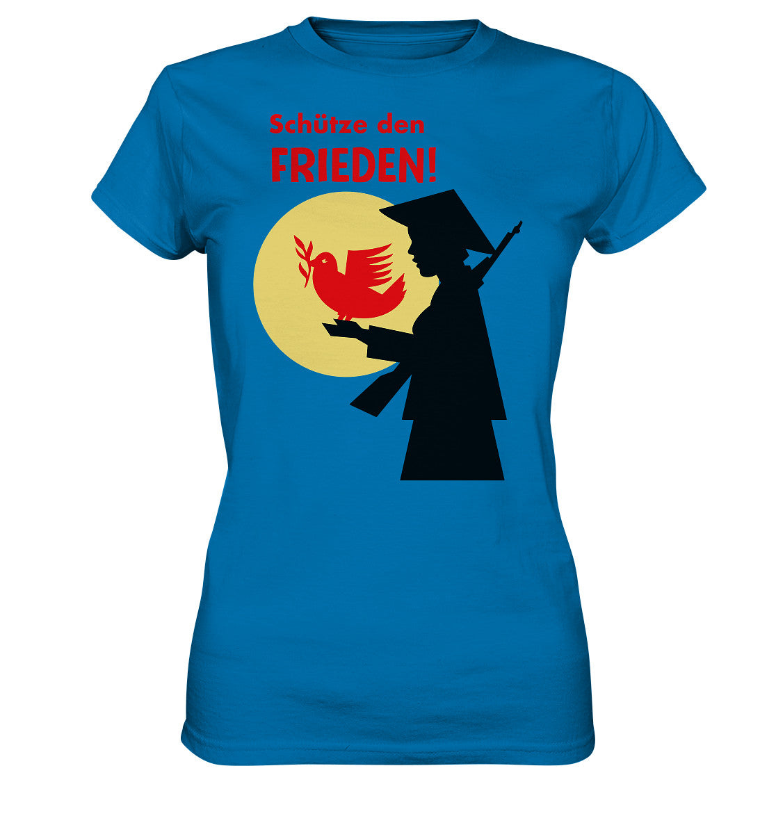 DDR Ostalgie Shirt Mädels • SCHÜTZE DEN FRIEDEN! SOLIDARITÄT MIT VIETNAM