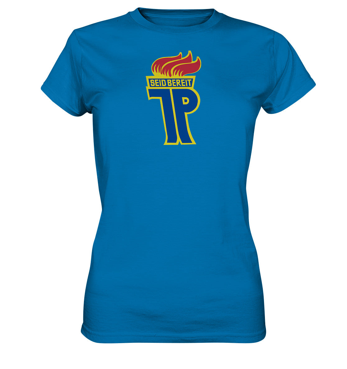DDR Ostalgie Shirt Mädels •  JUNGE PIONIERE, SEID BEREIT