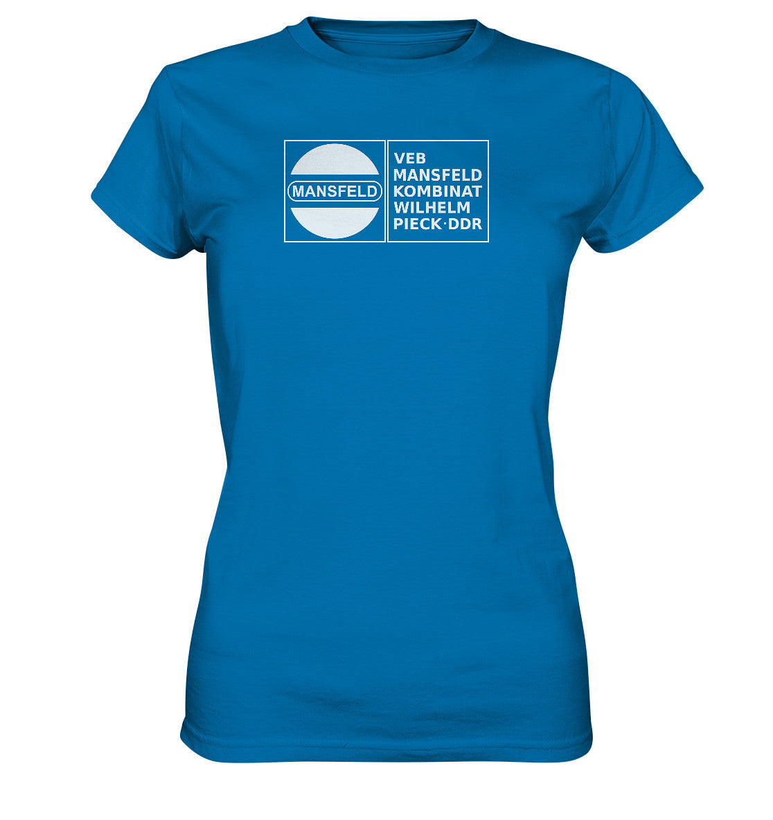 DDR Ostalgie Shirt Mädels • VEB MANSFELD KOMBINAT