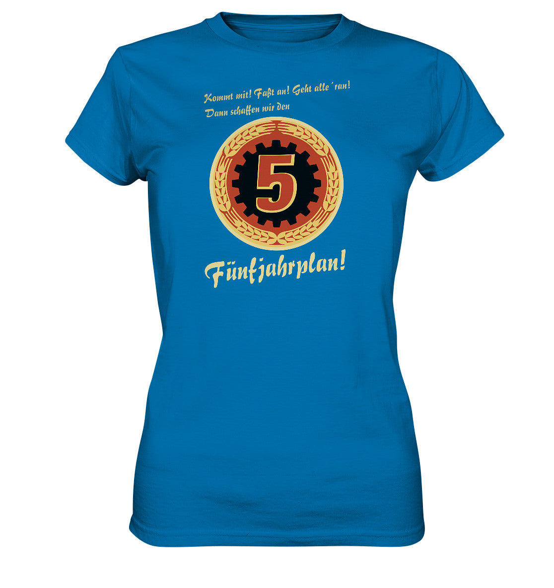 DDR Ostalgie Shirt Mädels • FÜNFJAHRPLAN