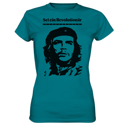 DDR Ostalgie Shirt Mädels • SEI EIN REVOLUTIONÄR - CHE GUEVARA (DDR ORIGINAL-PLAKAT)