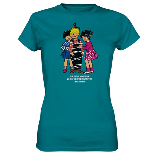 DDR Ostalgie Shirt Mädels • DIE SUCHE NACH DEM WUNDERBUNTEN VÖGELCHEN