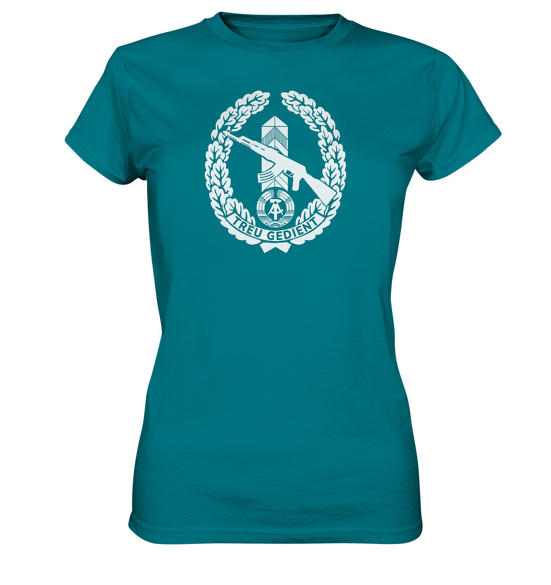 DDR Ostalgie Shirt Mädels • NVA-ORDEN - TREU GEDIENT - GRENZTRUPPEN