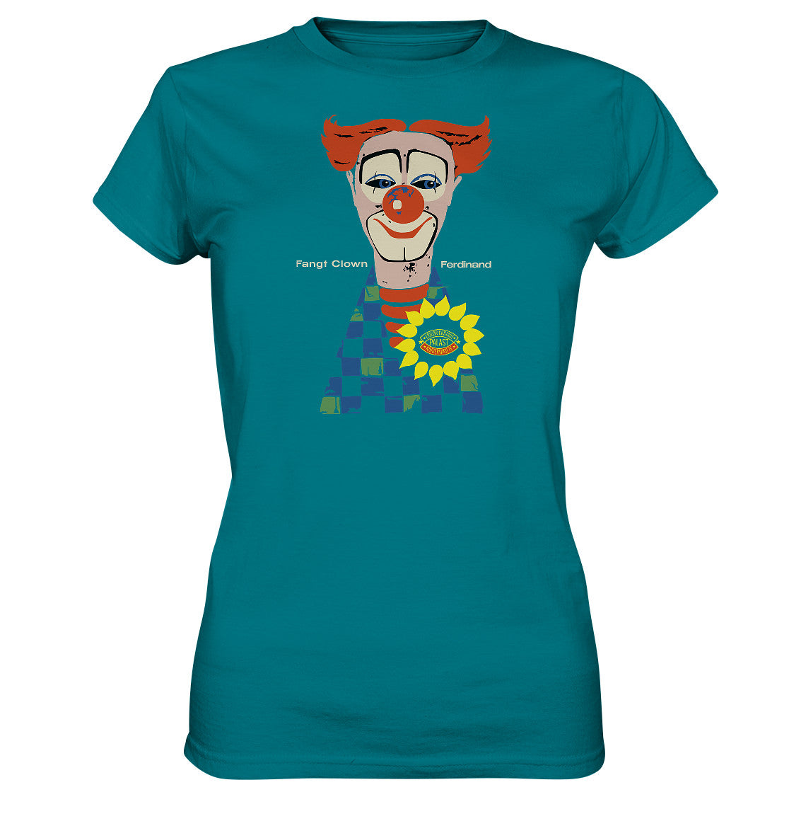 DDR Ostalgie Shirt Mädels •  FANGT CLOWN FERDINAND - FRIEDRICHSTADTPALAST BERLIN
