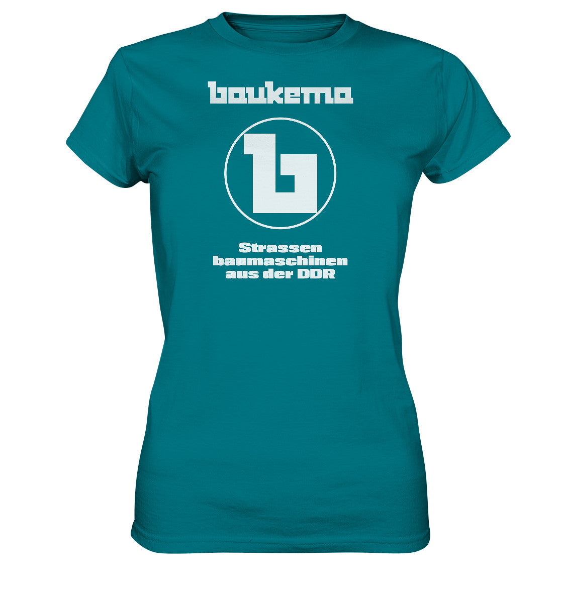 DDR Ostalgie Shirt Mädels • BAUKEMA STRASSENBAUMASCHINEN