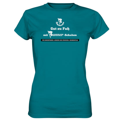 DDR Ostalgie Shirt Mädels • BANNER-SCHUHE - GUT ZU FUSS