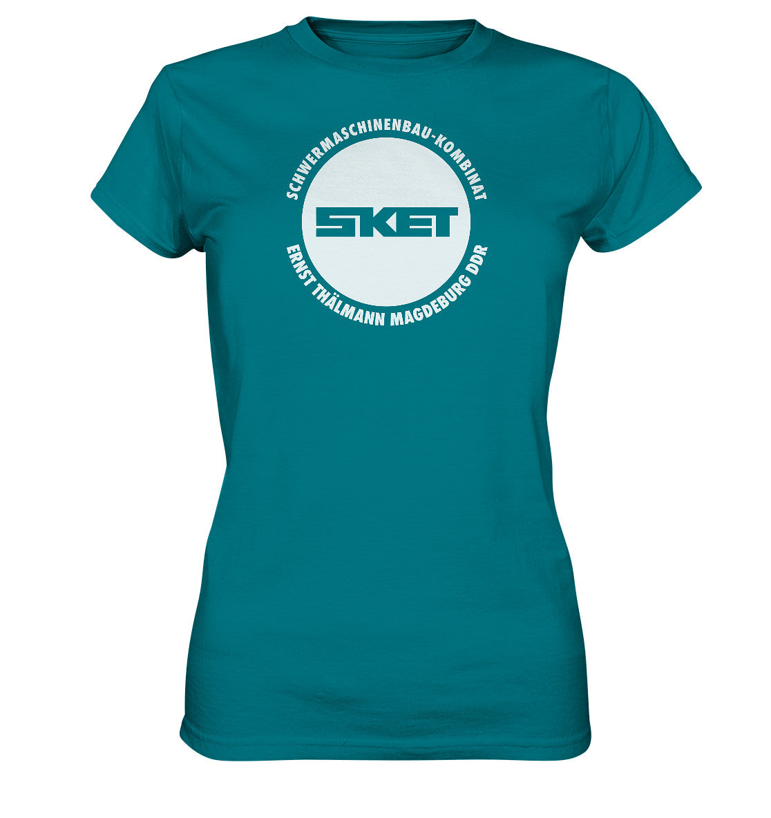 DDR Ostalgie Shirt Mädels • SKET ERNST THÄLMANN SCHWERMASCHINENKOMBINAT