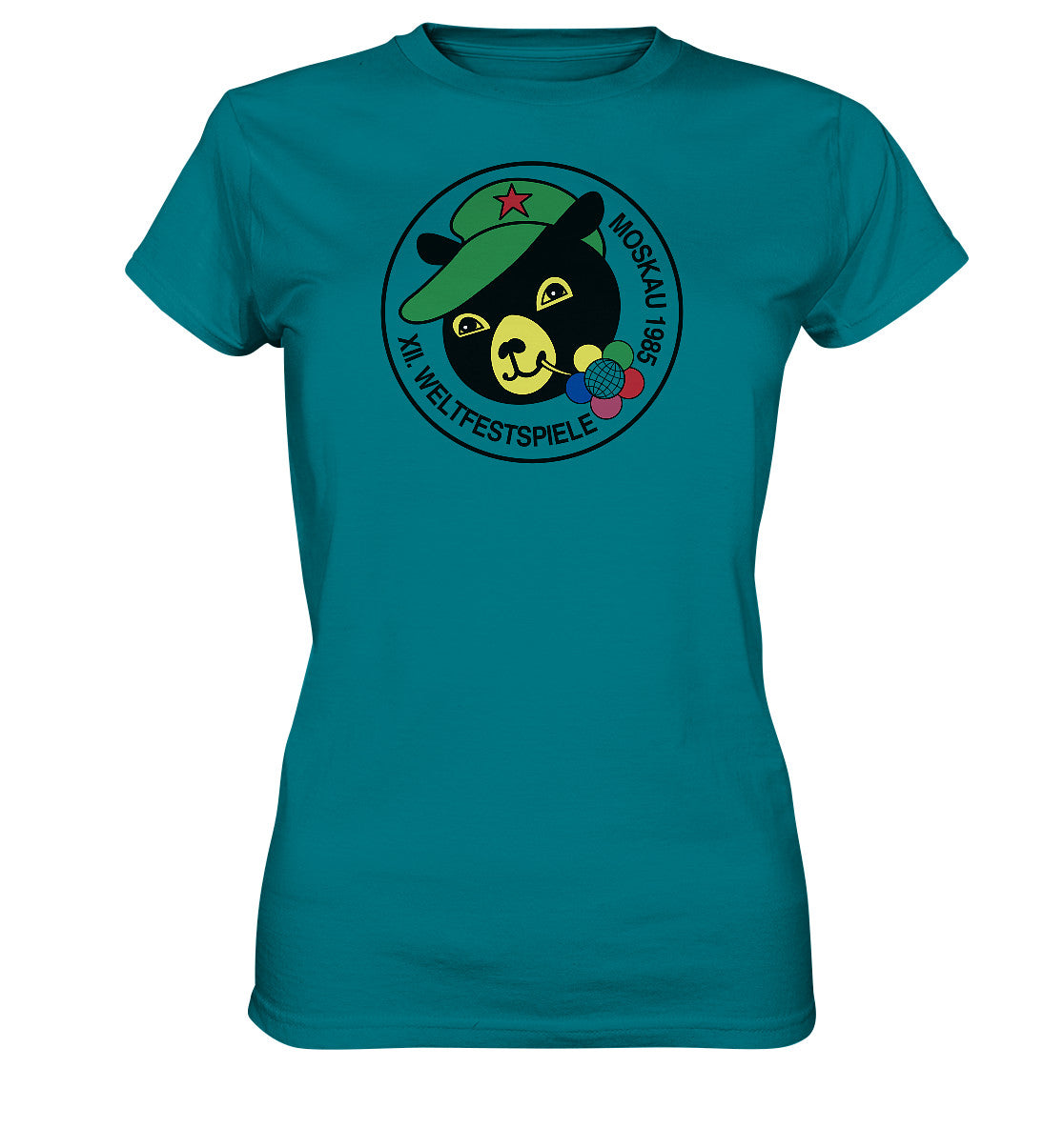 DDR Ostalgie Shirt Mädels • WELTFESTSPIELE, MOSKAU 1985